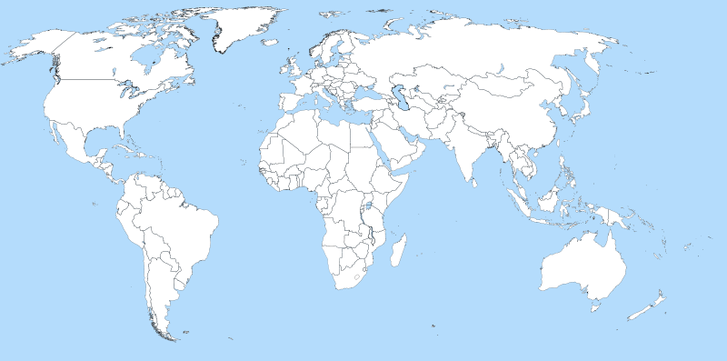 Map Of The Whole World